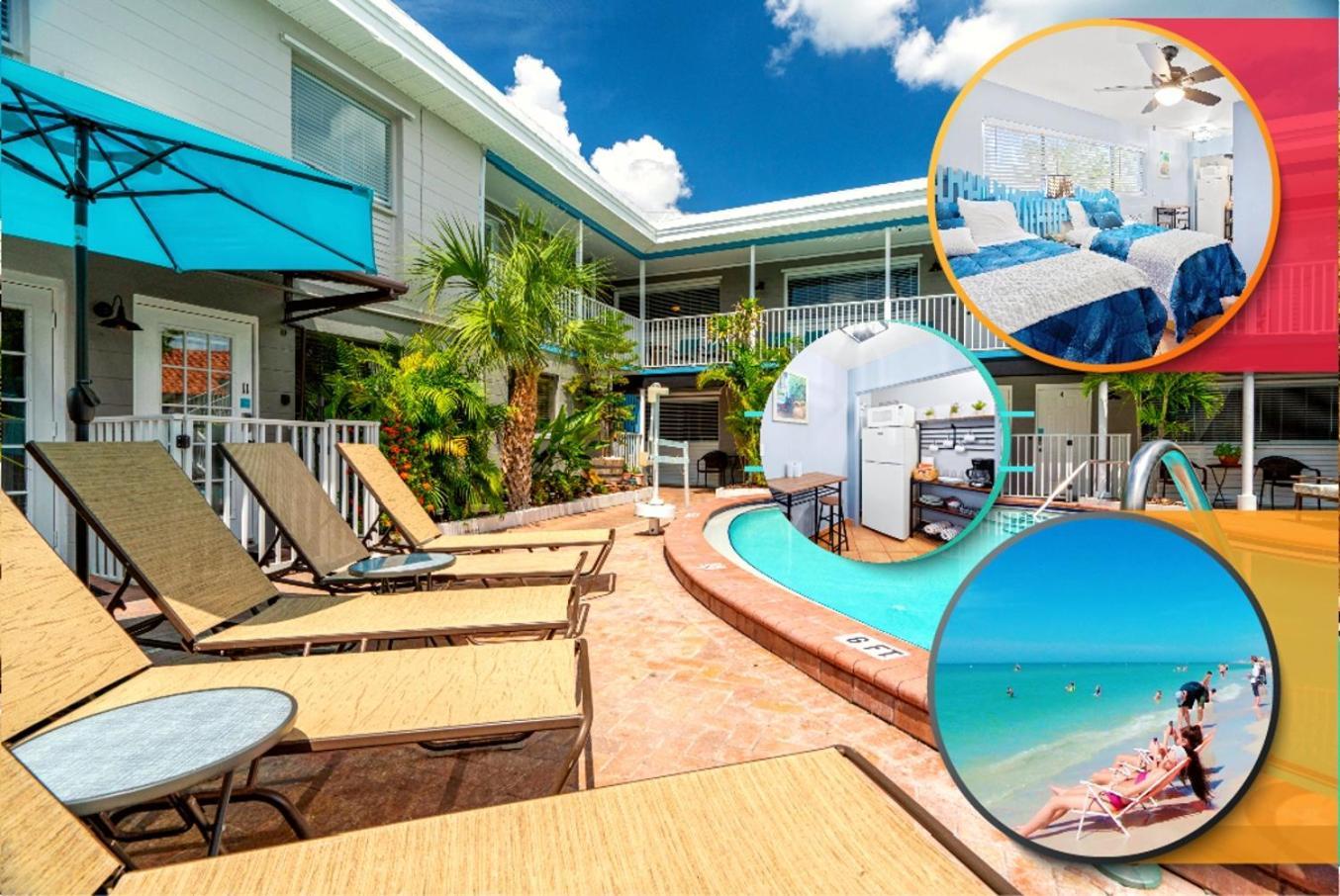 Boutique Beach Retreat St. Pete Beach Esterno foto