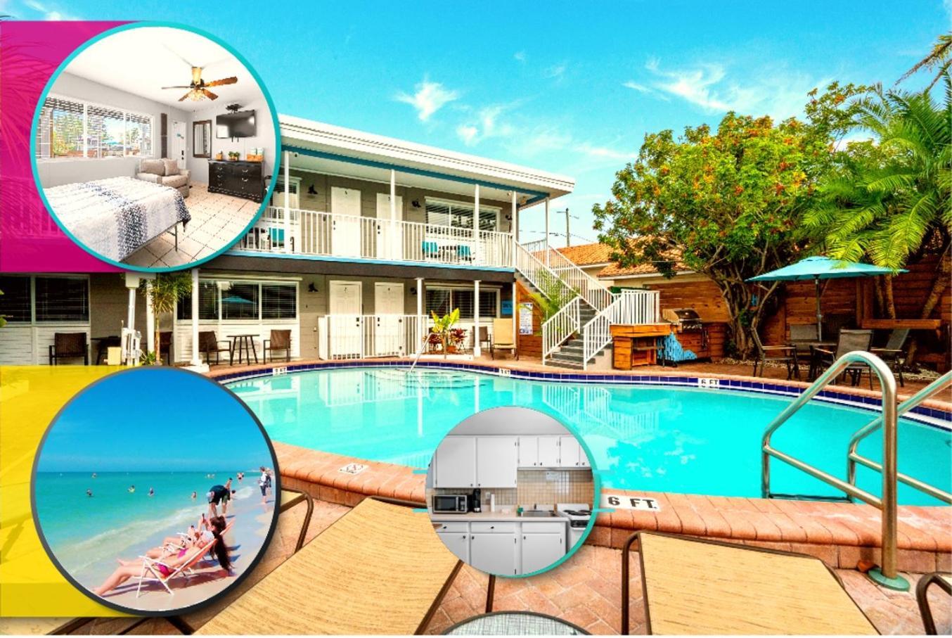 Boutique Beach Retreat St. Pete Beach Esterno foto